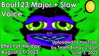 Klasky Csupo effect of the day: Boul123 Major + Slow Voice