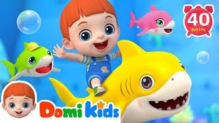 Baby Shark | Animals Dance Song + Nursery Rhymes & Animal Songs for Kids| Domi Kids