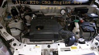 Alto K10 | Engine Bay | Sensor details | Major Components |