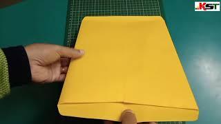 How to make Envelope for put A4 Size Paper @KST_Channel