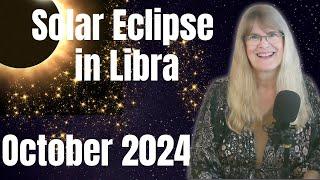 A Fabulous Grand Water Trine and Eclipse – Solar Eclipse October 2024 – New Moon in Libra