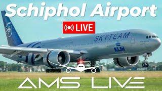  LIVE: Watch KLM Sky Team B777 and More Arrive at Amsterdam Schiphol Airport! ️ | July 18, 2024