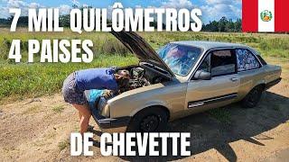 BAITA ROLÊ 555| Uma viagem de 7 MIL km SEM CHAVEAR as PORTAS do CHEVETTE