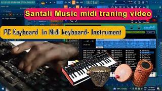 ||Santali Music Midi Keyboar Traning Instrumental ||