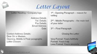 How to write an Open Business Reference Letter