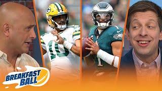 Packers vs. Eagles preview, Parkins picks his best teams for Week 1 | NFL | BREAKFAST BALL