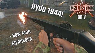 Enlisted; Hyde 1944 on new Map! - US Army Tier V PS5 Gameplay