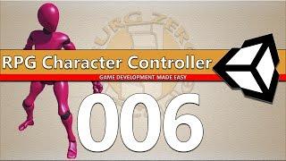 RPG Character Controller - 1D Blend Trees - Unity 5 Root Motion - 006