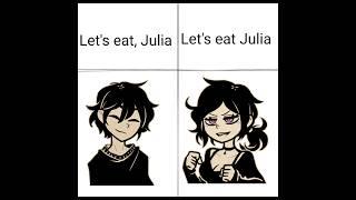 lets eat julia|| the coffin of andy and leyley memes #thecoffinofandyandleyley