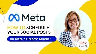 How to schedule your post with Meta Facebook Creator Studio?