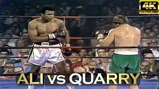 Muhammad Ali vs Jerry Quarry | KNOCKOUT Legendary Fight | 4K Ultra HD