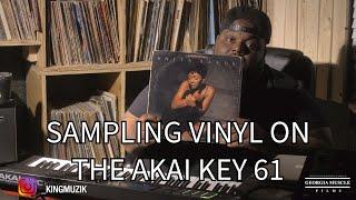 SAMPLING VINYL ON THE AKAI KEY 61 OR AKAI KEY 37 - MPC X, MPC ONE, MPC LIVE 2