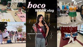 HOMECOMING WEEK VLOG⭐️ || homecoming candidate, activities, leadership set up + more!