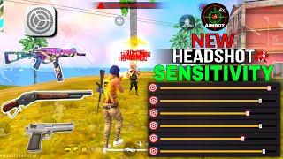 Free Fire Headshot setting 2024  Best Sensitivity Settings ️| Sensitivity + Hud Settings Free Fire