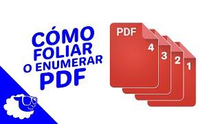 Como enumerar al revés un PDF - Foliar un PDF de final al inicio - Online