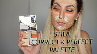 STILA CORRECT & PERFECT PALETTE | FIRST IMPRESSIONS | REVIEW