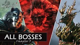 All Bosses in Black Myth Wukong [CHAPTER 3]