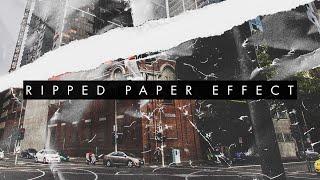 Ripped Paper Effect - Photoshop Tutorial