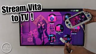 Stream Vita to TV using just USB , no PC needed !