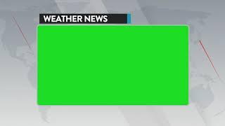 Weather News Green Screen Chart, Copyright Free Weather News Green Screen