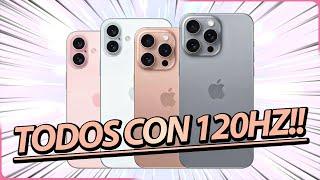 ¿Al final los iPhone tendrán 120hz? Lo veremos este año!!! NOTICIAS