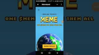 MEMELAND WITHDREW COMING VERY SOON|FREE MEME COIN FARMING|EARN 500$ TO 1500$ TO MEMELAND