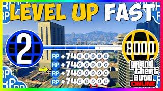 "SOLO" HOW TO MAKE 5,000 RP EVERY 10 MINUTES IN GTA 5 ONLINE (LEVEL FROM 1-1000 IN UNDER A DAY)