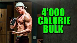 My 4,000 Calorie BULKING Diet