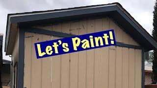 Build Your Own Shed; Let’s Paint!  Inspiration Colors for painting and Let’s walk around the shed