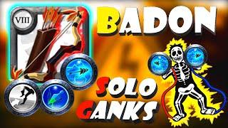 SOLO GANK /BadonBroken Build/ Albion Online