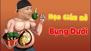 6 Mẹo giảm mỡ bụng, giảm mỡ hông