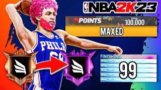 HOW to GET your FINISHING BADGES MAXED INSTANTLY on NBA 2K23 - BEST FINISHING BADGE METHOD NBA 2K23