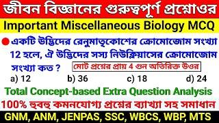 Life Science for GNM ANM 2025 | Biology for JENPAS 2025 SMFWB | ANM GNM 2025 Life Science Suggestion