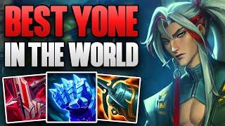 BEST YONE IN THE WORLD DOMINATING KOREAN CHALLENGER! | CHALLENGER YONE TOP GAMEPLAY | Patch 13.22