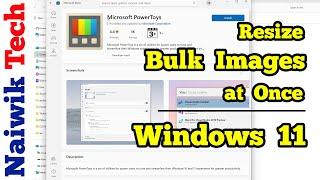 How to Resize multiple Images at Once in Windows 11