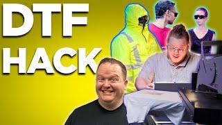 How to Peel a DTF Transfer | And how not to...