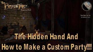 The Bard's Tale IV Director's Cut The Hidden Hand, Spells is what we Sell, and A Custom Party