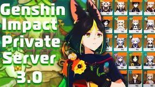 Genshin impact Private server 3.0 | download | sumeru update