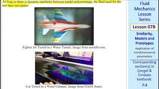 Fluid Mechanics Lesson 07B: Similarity, Models and Prototypes