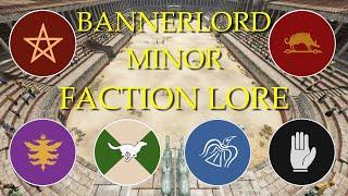 BANNERLORD - Minor Factions and Their Lore