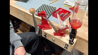 Reloading basics with Lee Press and Dies