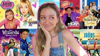 ranking ICONIC disney channel 2000s shows  lizzie mcguire, hannah montana, wizards & more