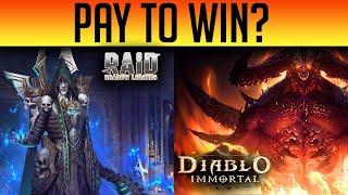 WHICH GAME IS MORE PAY TO WIN? Feat Chosen, DarthMicro & Coldbrew | Raid: Shadow Legends