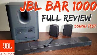 JBL BAR 1000 7.1.4 Soundbar - Full Review - WORTH BUYING IT?