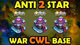 ANTI 2 STAR TH15 CWL BASE ! ANTI ROOT RIDER & SUPER ARCHER BASE ! NEW TH15 BASE LINK 2024