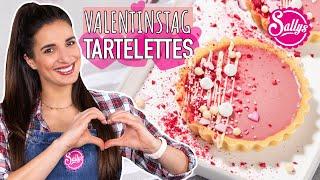 süßes Valentinstags-Rezept: Erdbeer-Tartelettes (mit Panna Cotta Füllung)