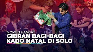 Gibran Kasih Kejutan ke GBI Keluarga Allah di Solo, Bagi-bagi Kado Natal