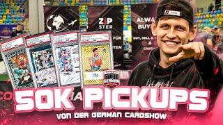 Monster Pickups von der Germancardshow  Jordan Auto, Nowitzki Gold Vinyl, Cracked Ice... 