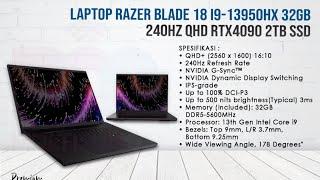 Laptop Razer Blade 18 i9-13950HX 32GB 240Hz QHD RTX4090 2TB SSD