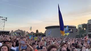 Jamala feat. KALUSH - Ukrainian National Anthem  @ Museumplein, Amsterdam 2022